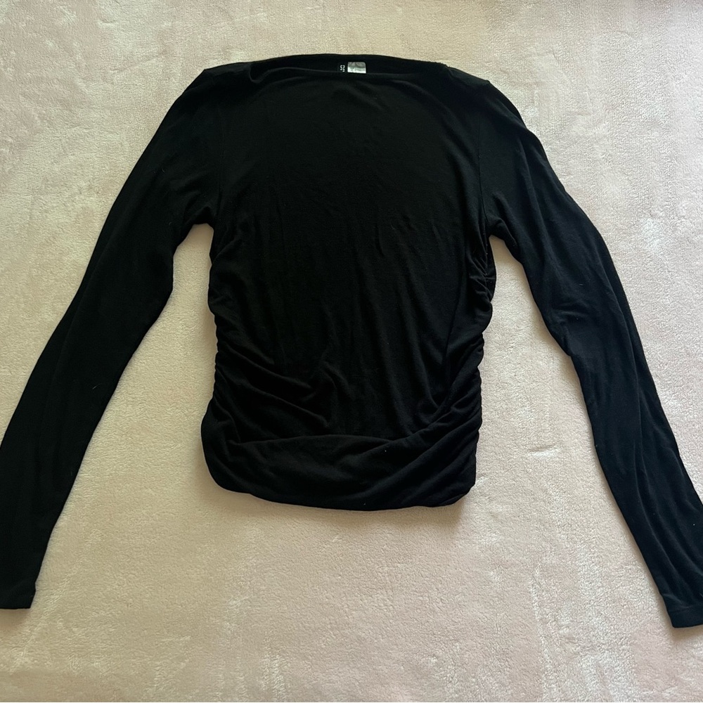 Divided Black Long Sleeve Tee
